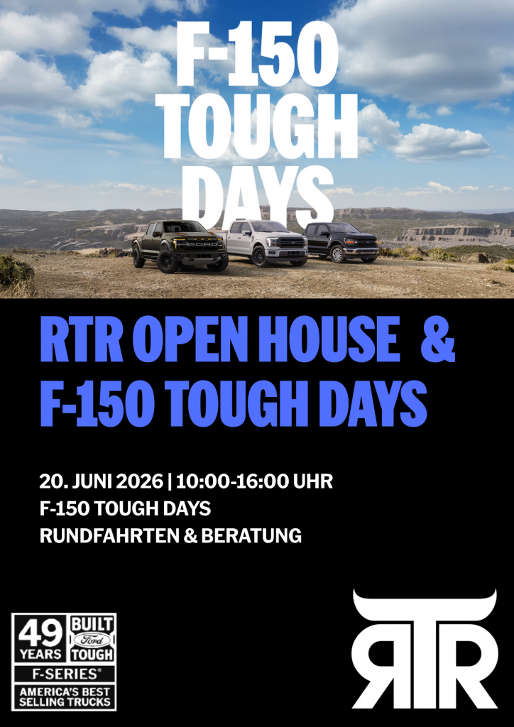 RTR Open House & F-150 Tough Days 20.06.2026 / 10:00 Uhr
